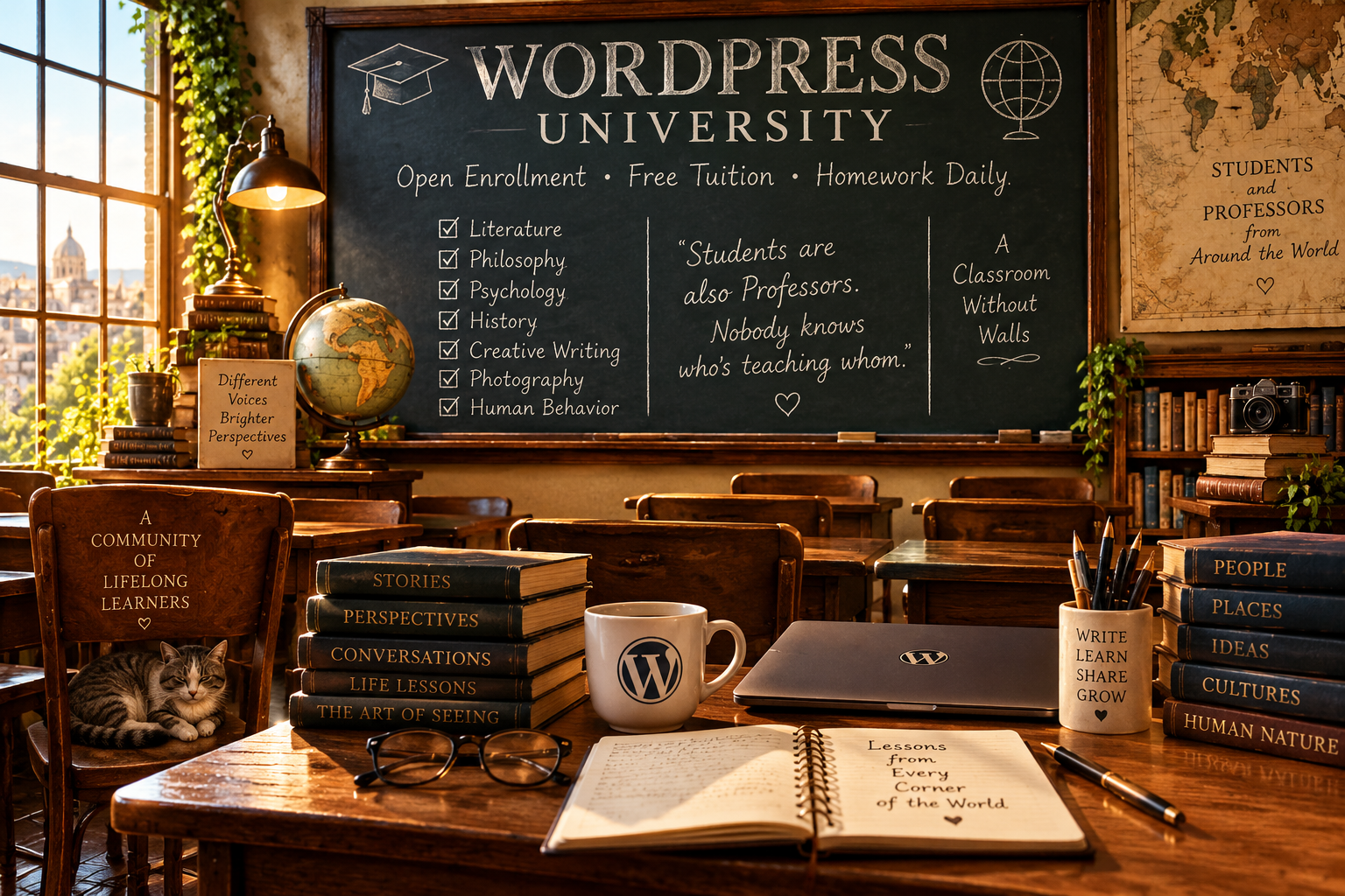 An Education in Good Company – …The Rest Is His Story
